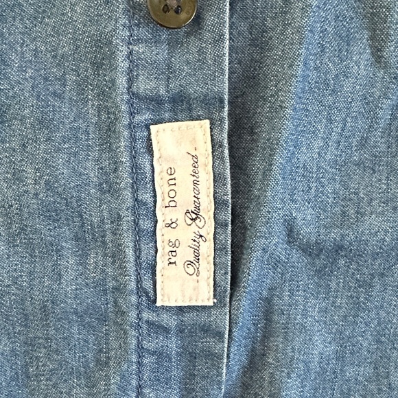 Rag & Bone Indigo Denim Top - Picture 3 of 6